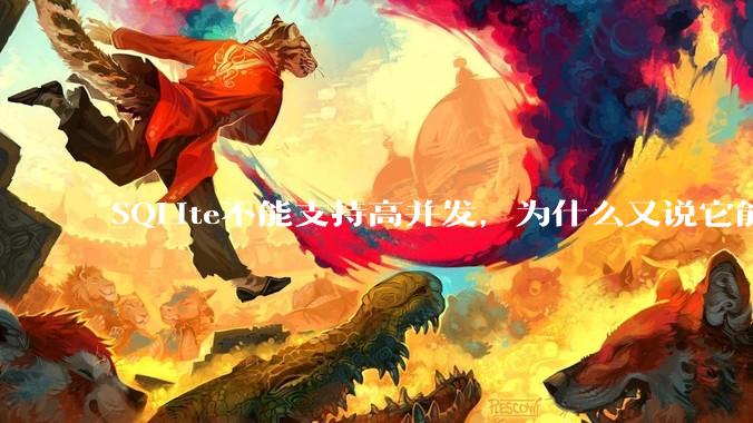 SQLite不能支持高并发，为什么又说它能支持 10万 的日访问量？